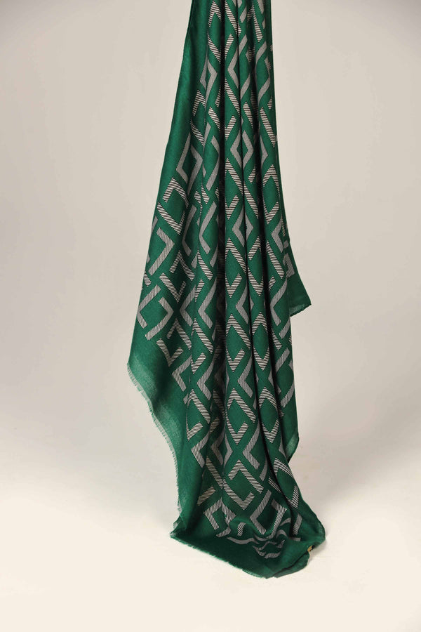 Green Women Scarf-436692104