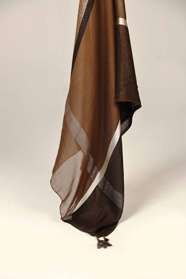 Brown Women Scarf-436752113