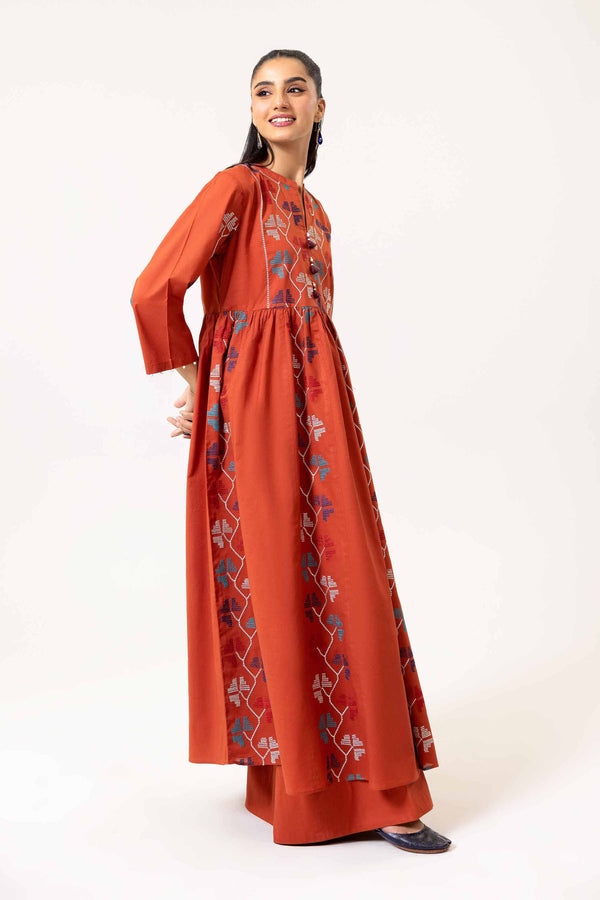 2 Piece - Dyed Embroidered Suit - 42402141