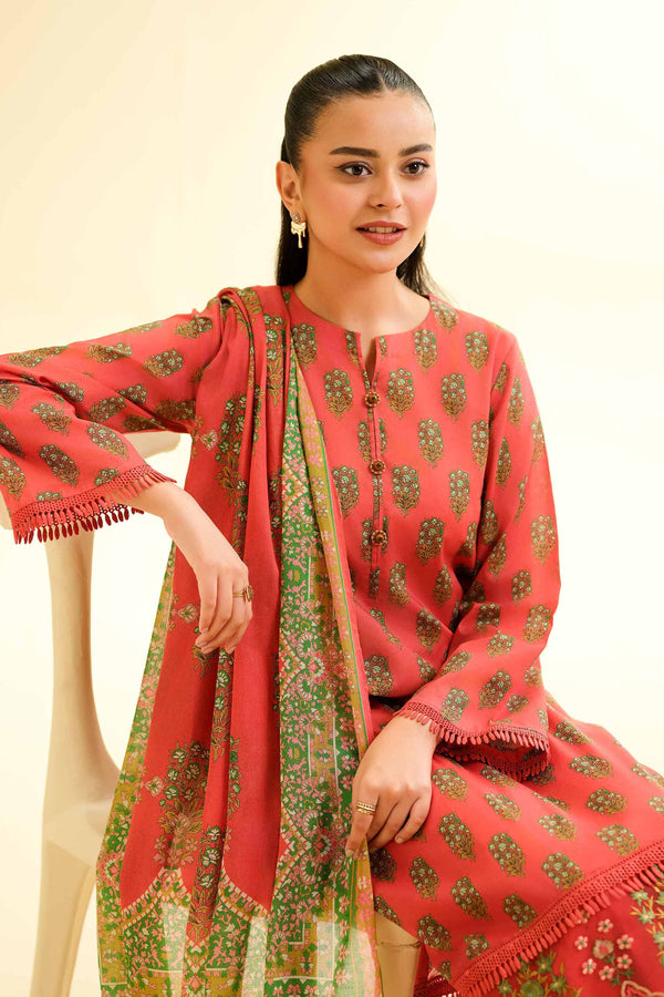 2 Piece - Printed Embroidered Suit - 42501160