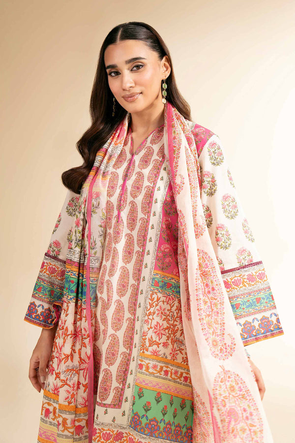 3 Piece - Digital Printed Suit - 42501206