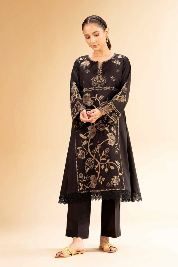 2 Piece - Dyed Embroidered Suit - 42501256