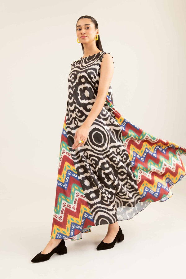 Printed Dress - FSW24-12