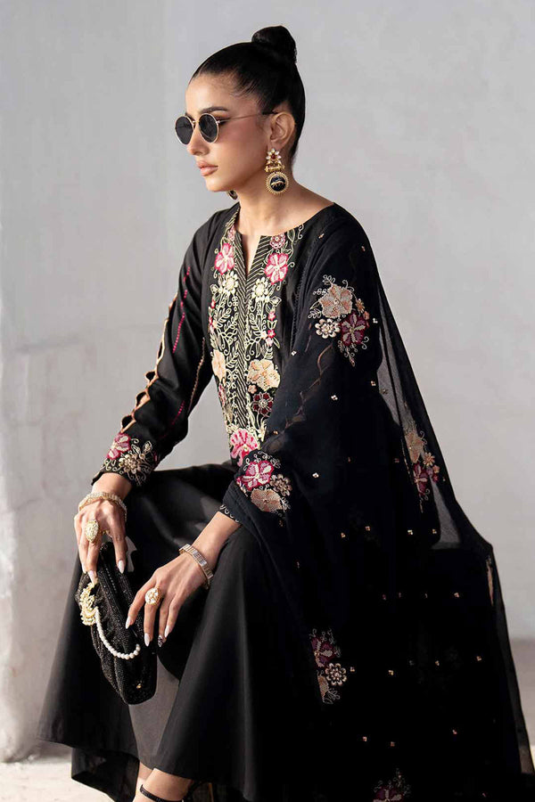 2 Piece - Embroidered Suit - KFS25-10