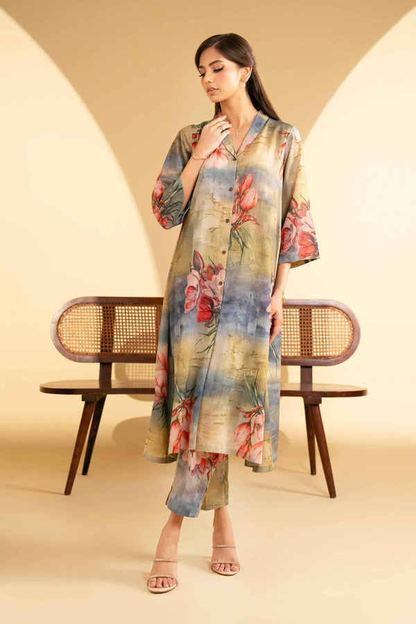 2 Piece - Printed Suit - KPE25-01