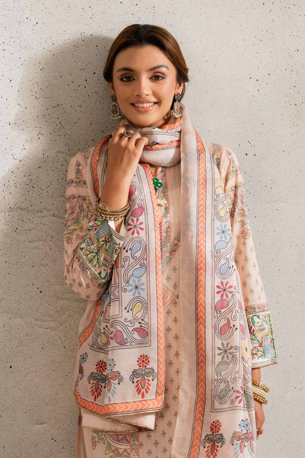 3 Piece - Printed Suit - PE25-127