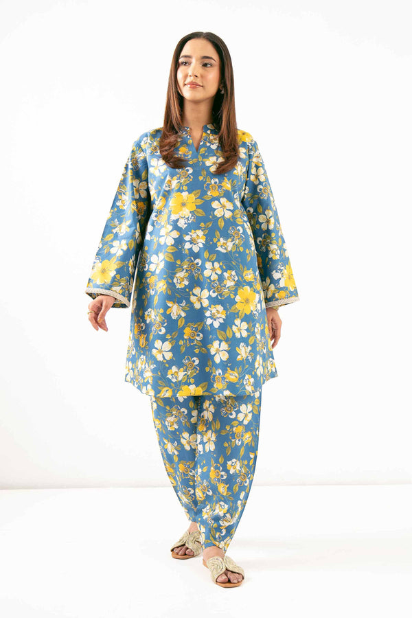 2 Piece - Printed Suit - PE25-275