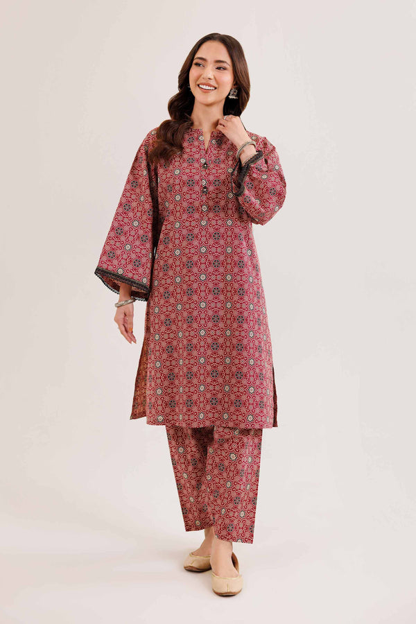 2 Piece - Printed Suit - PE25-293