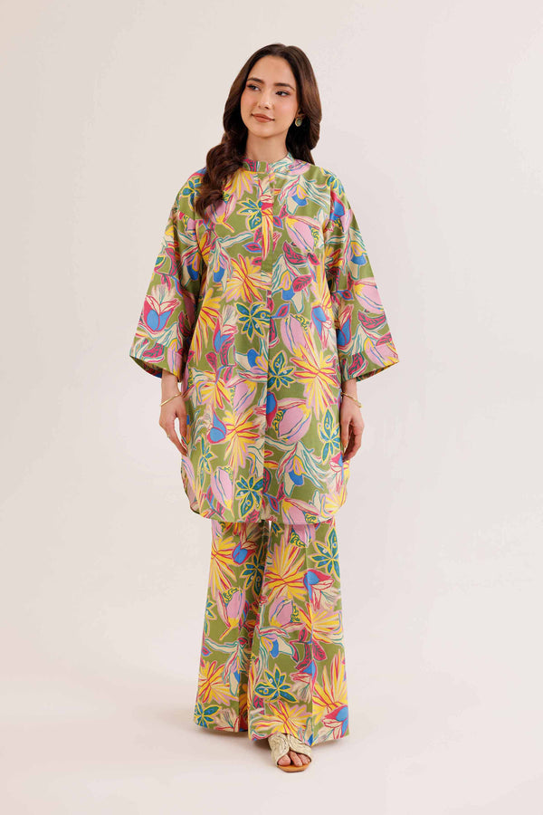 2 Piece - Printed Suit - PE25-311