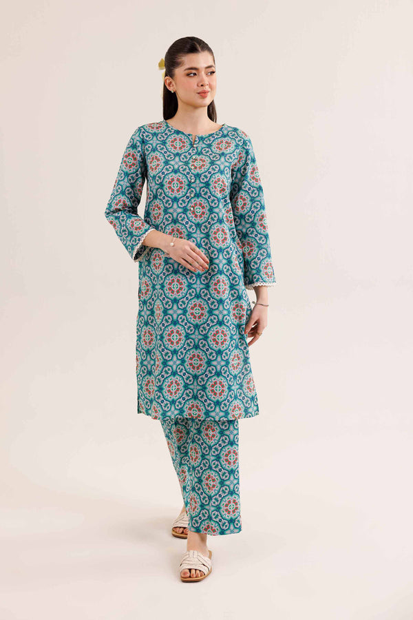 2 Piece - Printed Suit - PE25-313