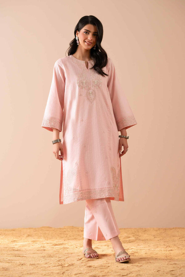 2 Piece - Embroidered Suit - PS25-70