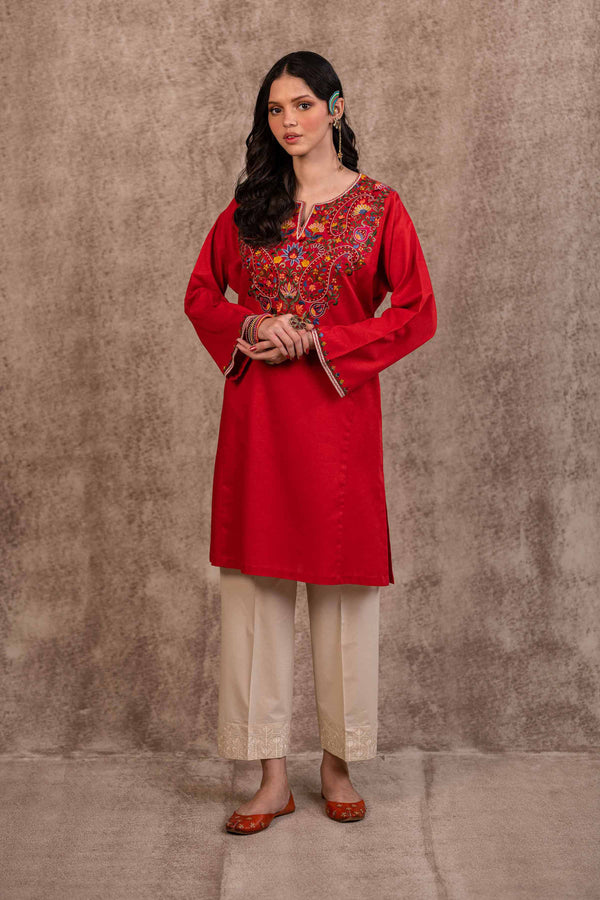 Embroidered Kurta - PW23-09