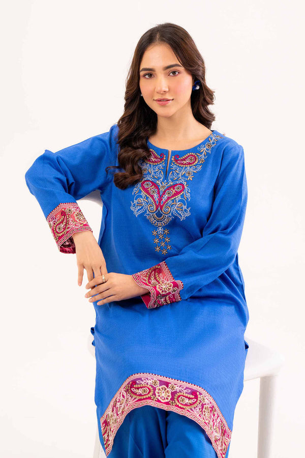 2 Piece - Embroidered Suit - PW24-337