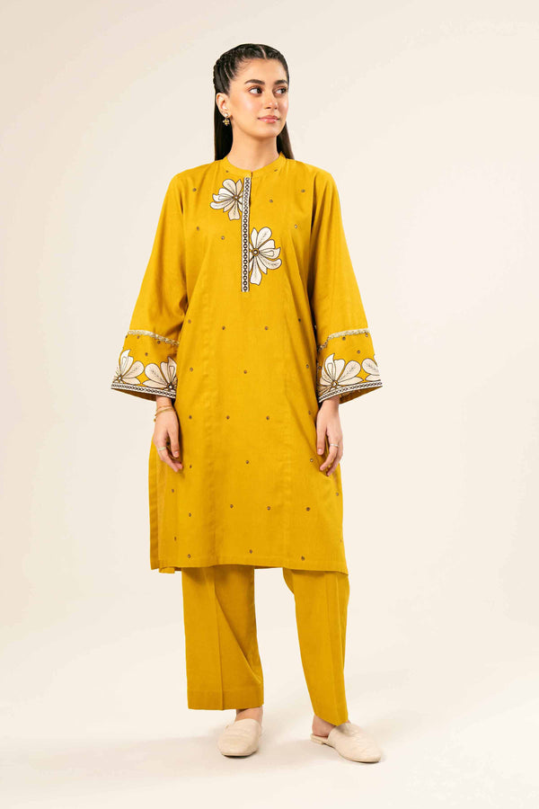 2 Piece - Embroidered Suit - PW24-369