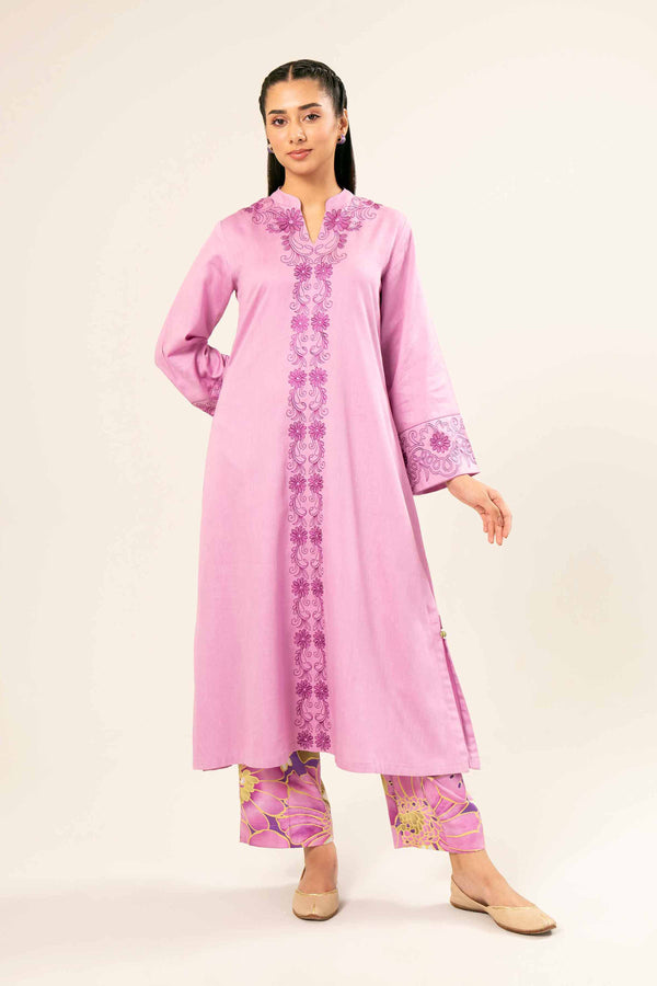 2 Piece - Printed Embroidered - PW24-436