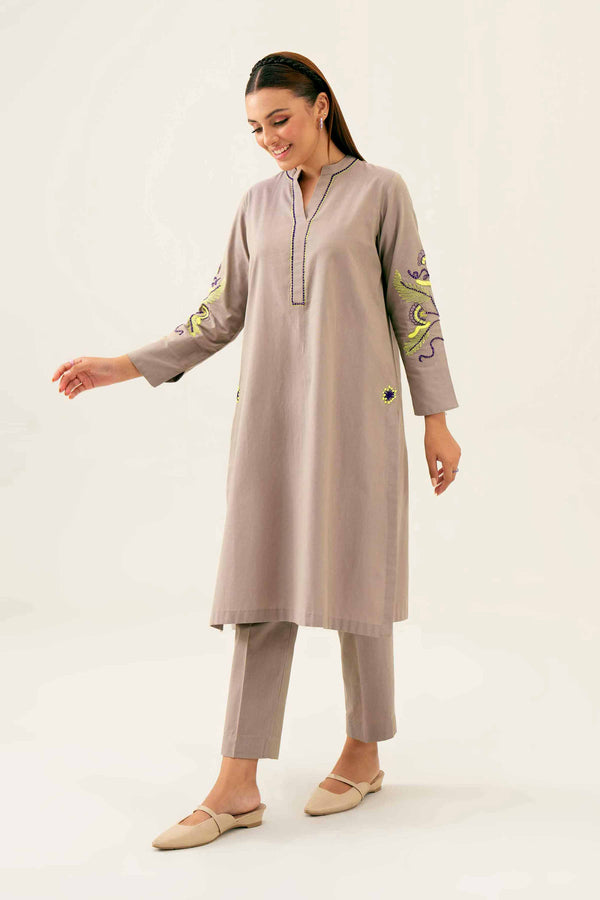 2 Piece - Embroidered Suit - PW24-46